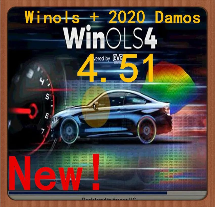 ߰ſ Ǹ WinOLS 4.51 + 2020 ÷ΰ ο damos    ڵ ECU Ĩ Ʃ Ʈ VMWARE WinOLS 4.51  damos